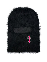 Load image into Gallery viewer, Storm Distressed Knit Balaclava
