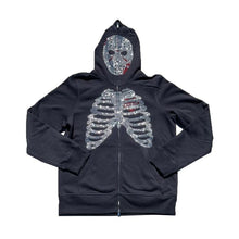 Carica l&#39;immagine nel visualizzatore di Gallery, Skull Full Face Zip
